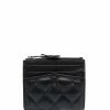 Alexander McQueen Skull charm quilted wallet 4 Alexander McQueen skull-charm quilted wallet