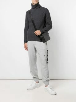 Alexander McQueen asymmetric turtleneck wool jumper