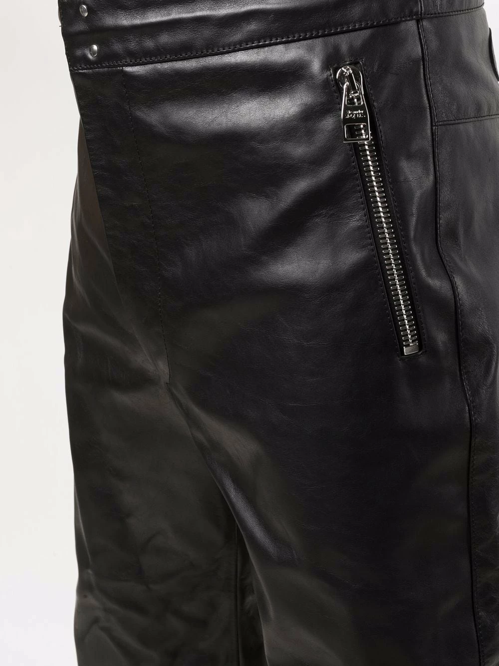 Alexander McQueen Leather track pants 5 Alexander McQueen leather track pants