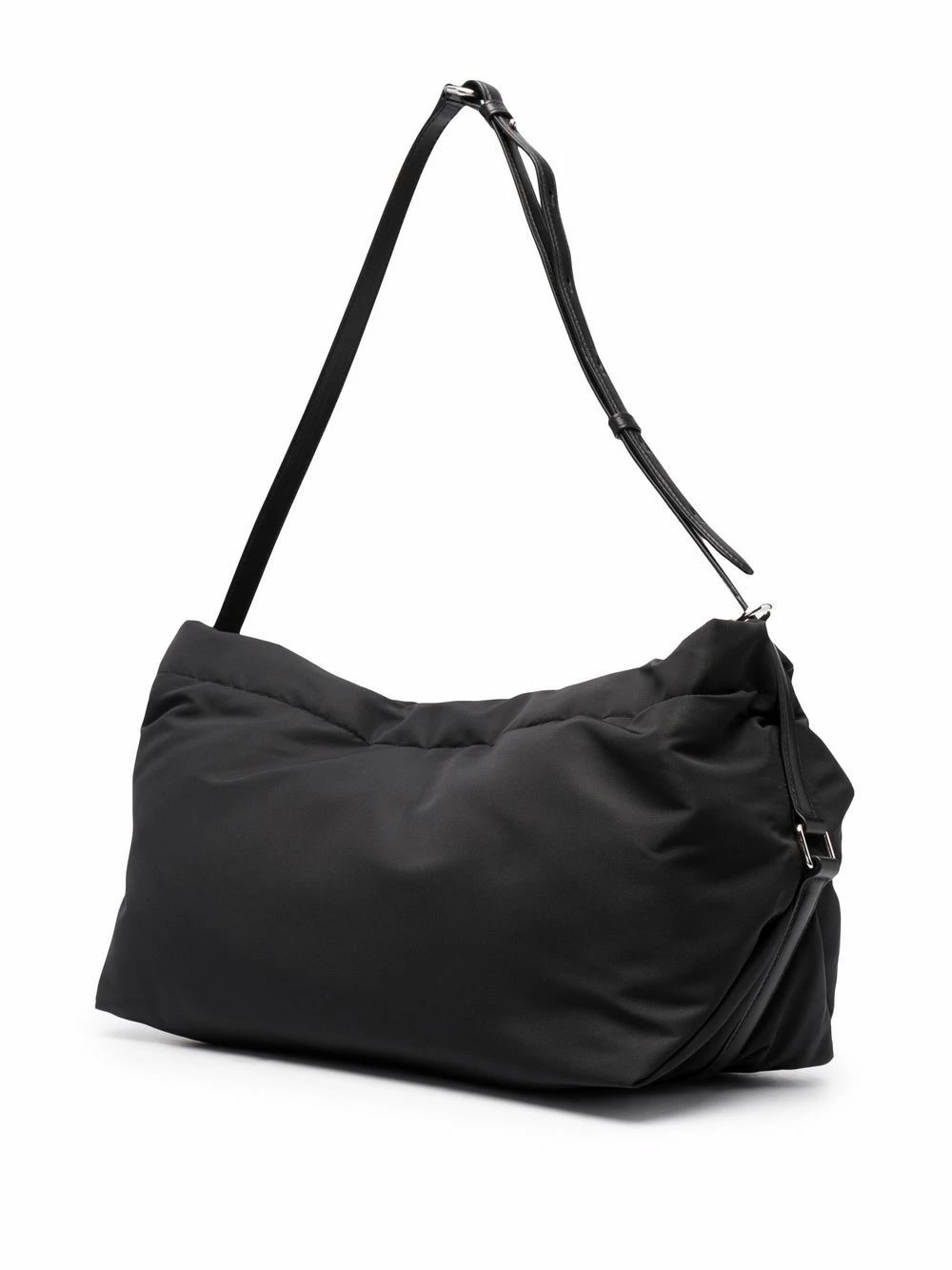 Alexander McQueen Large logo embroidered shoulder bag 3 Alexander McQueen large logo-embroidered shoulder bag