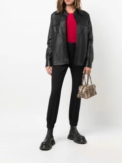 Alexander McQueen slim-cut tailored trousers