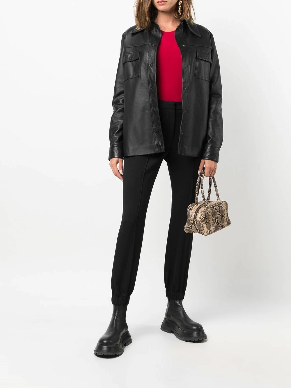 Alexander McQueen Slim cut tailored trousers 2 Alexander McQueen slim-cut tailored trousers