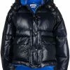 Alexander McQueen padded high-low coat