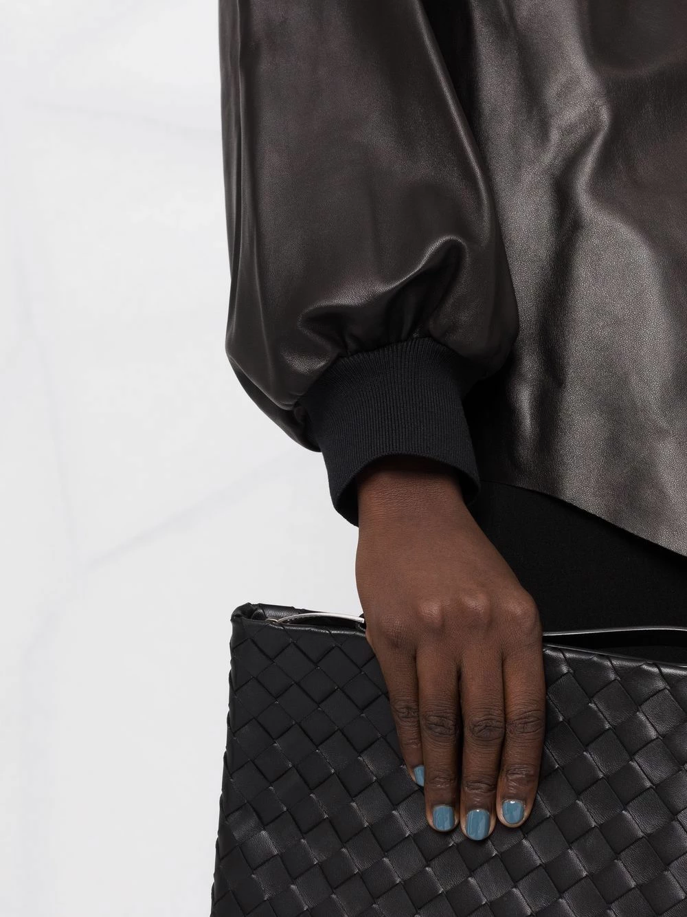 Alexander McQueen Loose fit leather shirt 3 Alexander McQueen loose fit leather shirt