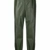 Alexander McQueen elasticated leather joggers