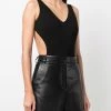 Alexander McQueen cut out-detail sleeveless top