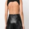 Alexander McQueen cut out-detail sleeveless top