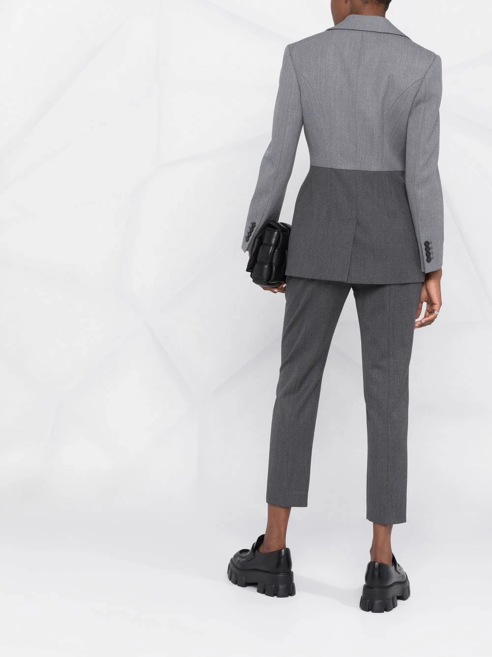 Alexander McQueen Layered single breasted jacket 6 Alexander McQueen layered single-breasted jacket