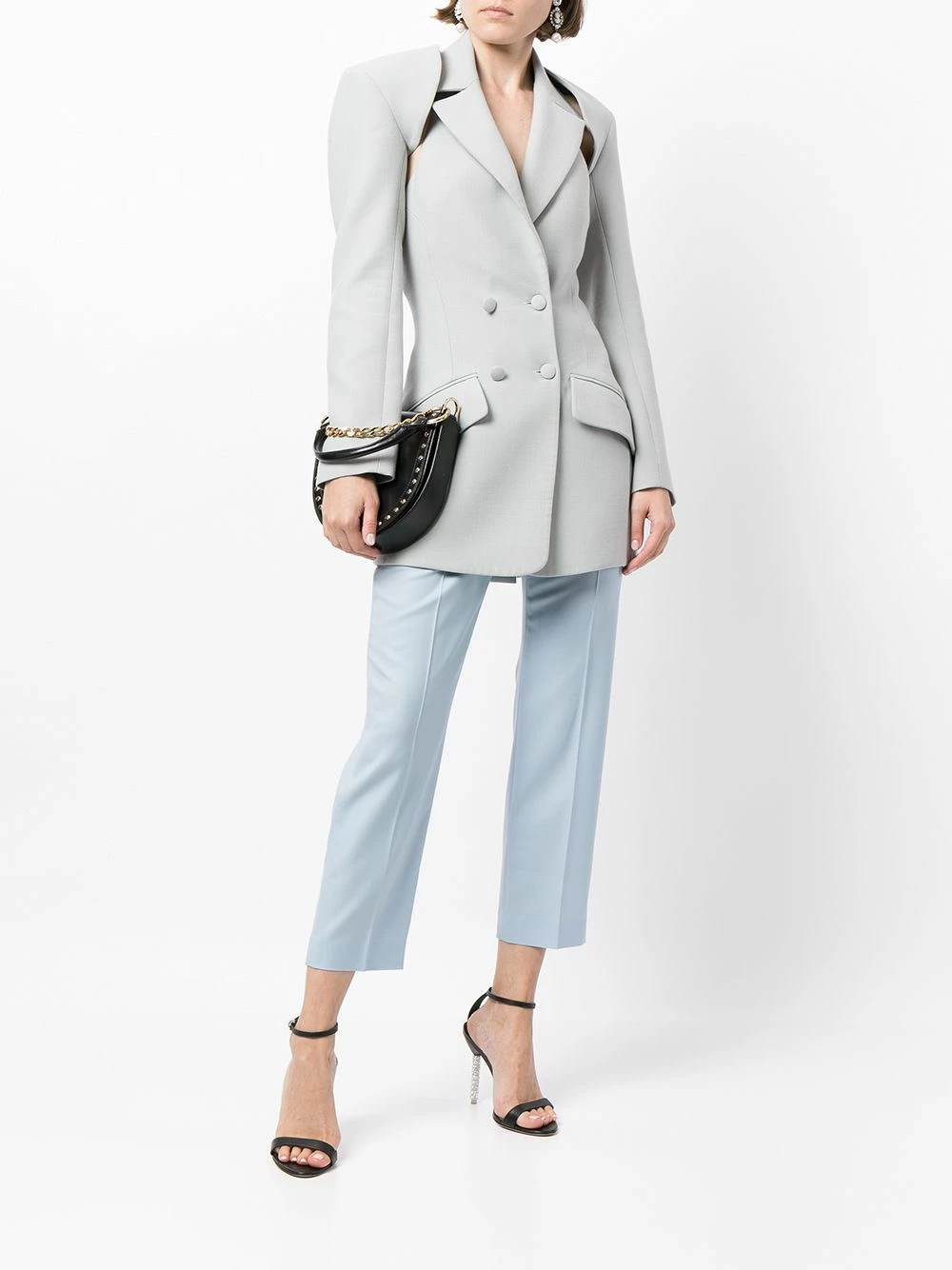 Alexander McQueen Slim fit tailored trousers 2 Alexander McQueen slim-fit tailored trousers