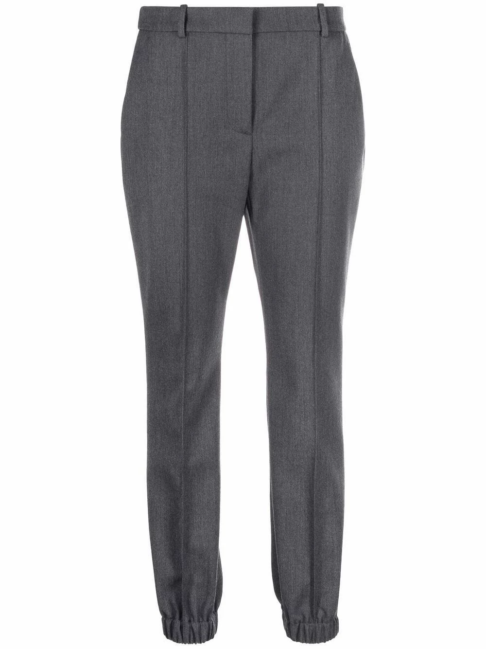 Alexander McQueen Pressed crease trousers 1 Alexander McQueen pressed-crease trousers