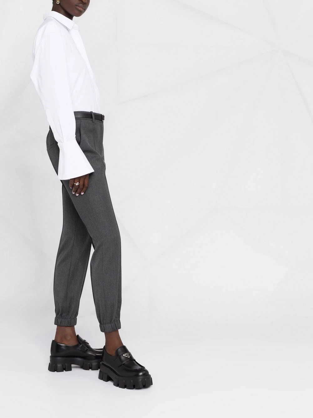 Alexander McQueen Pressed crease trousers 6 Alexander McQueen pressed-crease trousers