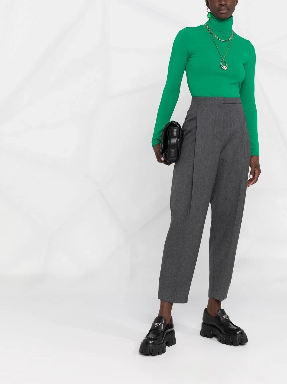 Alexander McQueen Tapered leg trousers 2 Alexander McQueen tapered-leg trousers