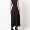 Alexander McQueen sleeveless wool-blend wrap dress