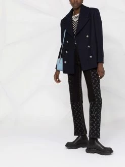 Alexander McQueen double-breasted wool and cashmere-blend coat