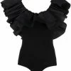 Alexander McQueen ruffle collar sleeveless top