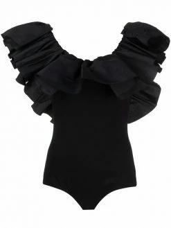 Alexander McQueen ruffle collar sleeveless top