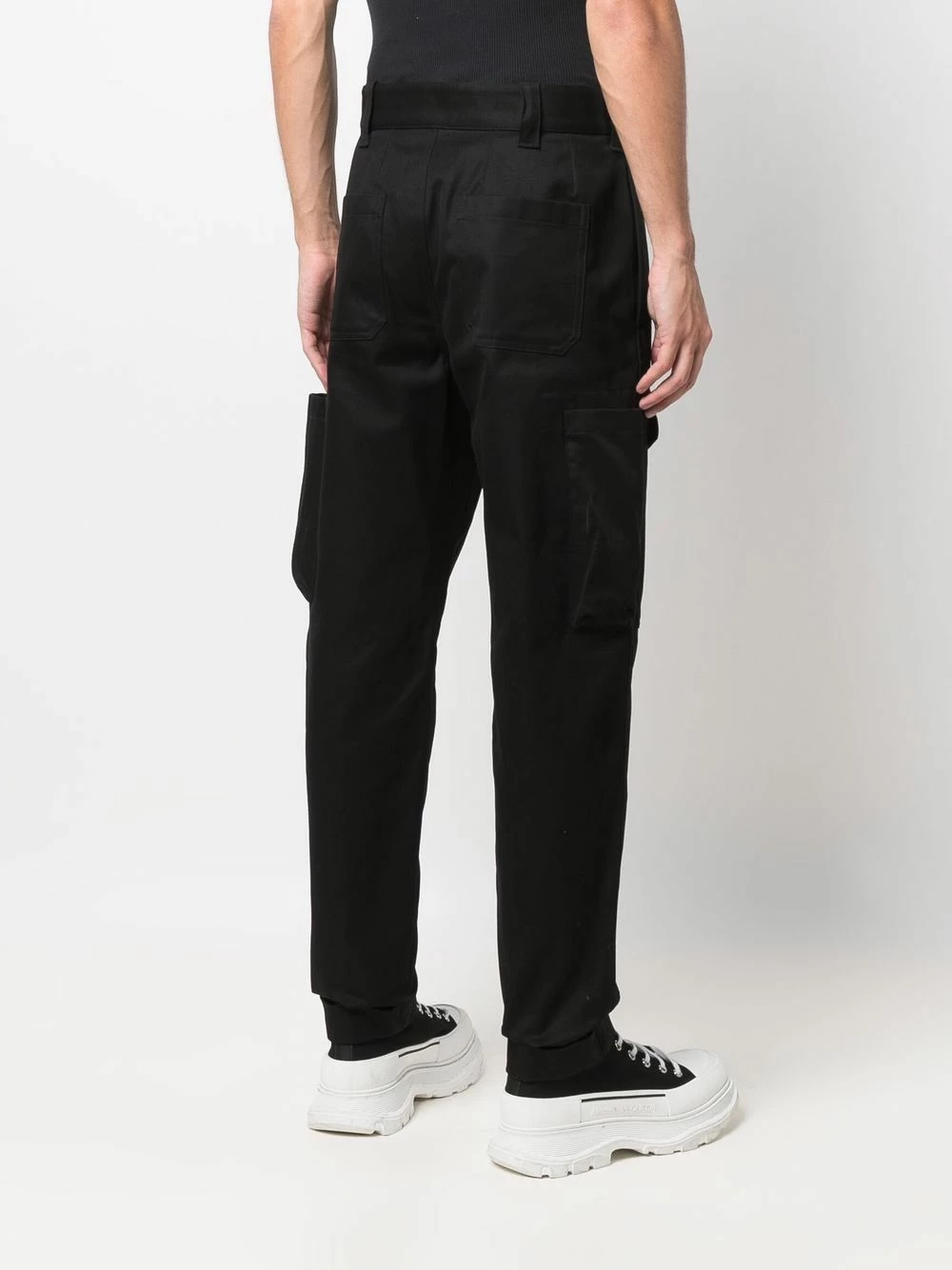 Alexander McQueen Slim cut cargo trousers 4 Alexander McQueen slim-cut cargo trousers