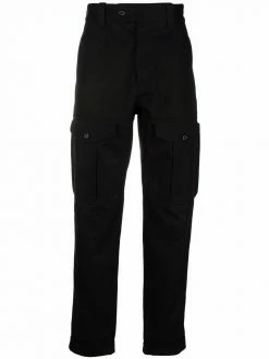 Alexander McQueen slim-cut cargo trousers