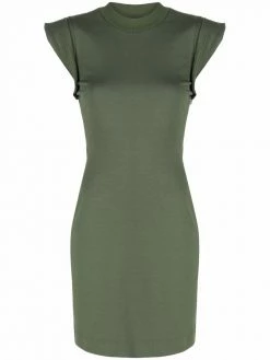 Alexander McQueen logo-print T-shirt dress