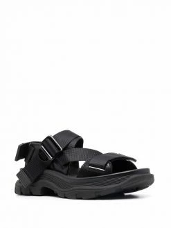 Alexander McQueen Tread flat sandals