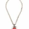Alexander McQueen Heart pendant chain necklace 5 Alexander McQueen heart pendant chain necklace