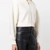 Alexander McQueen cropped bomber jacket