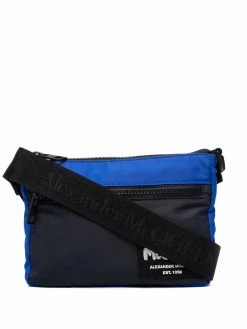 Alexander McQueen two-tone crossbody bag