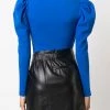 Alexander McQueen Puff sleeve sweetheart bodysuit 8 Alexander McQueen puff-sleeve sweetheart bodysuit