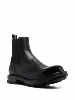 Alexander McQueen contrasting-toe Chelsea Boots