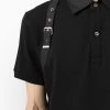 Alexander McQueen buckle-detail polo shirt