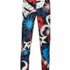 Alexander McQueen graphic-print slim-fit trousers