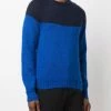 Alexander McQueen Two tone crew neck jumper 7 Alexander McQueen two-tone crew neck jumper