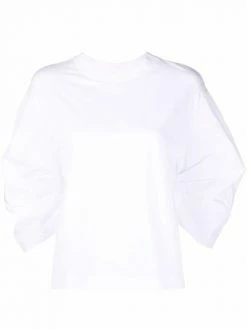 Alexander McQueen short puff sleeve jumper