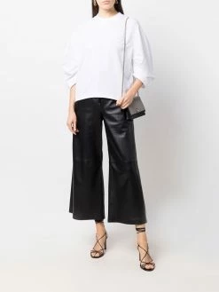 Alexander McQueen short puff sleeve jumper