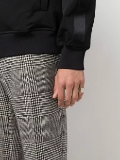 Alexander McQueen logo print skull ring