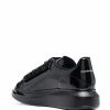 Alexander McQueen high-shine low-top sneakers
