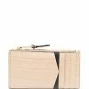 Alexander McQueen crocodile-effect skull cardholder