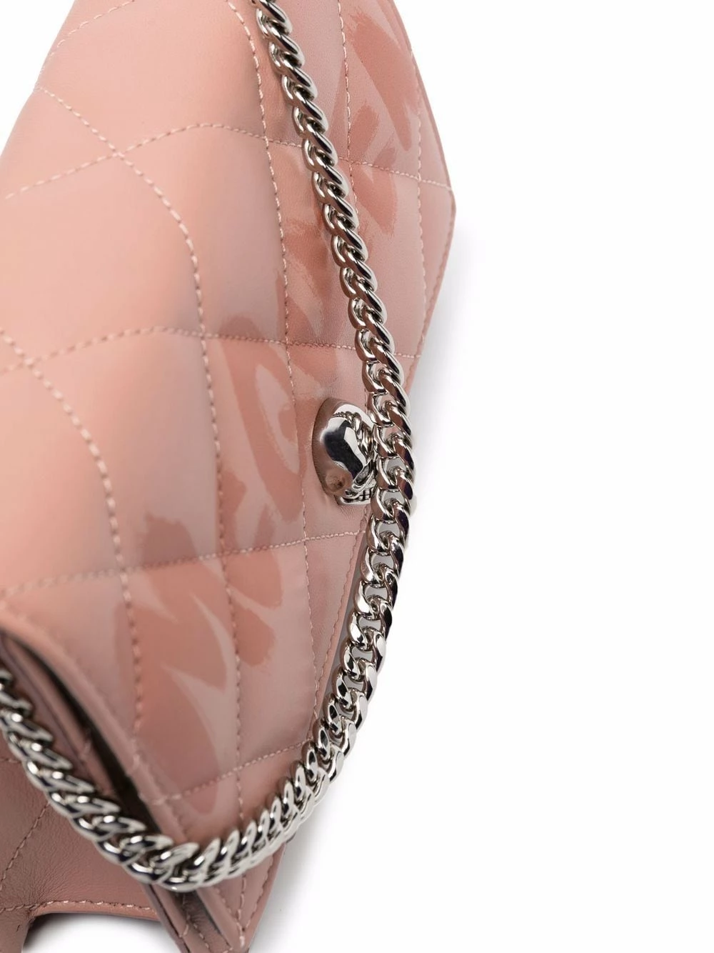 Alexander McQueen Quilted logo print shoulder bag 4 Alexander McQueen quilted logo-print shoulder bag