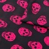 Alexander McQueen skull-print frayed-edge scarf
