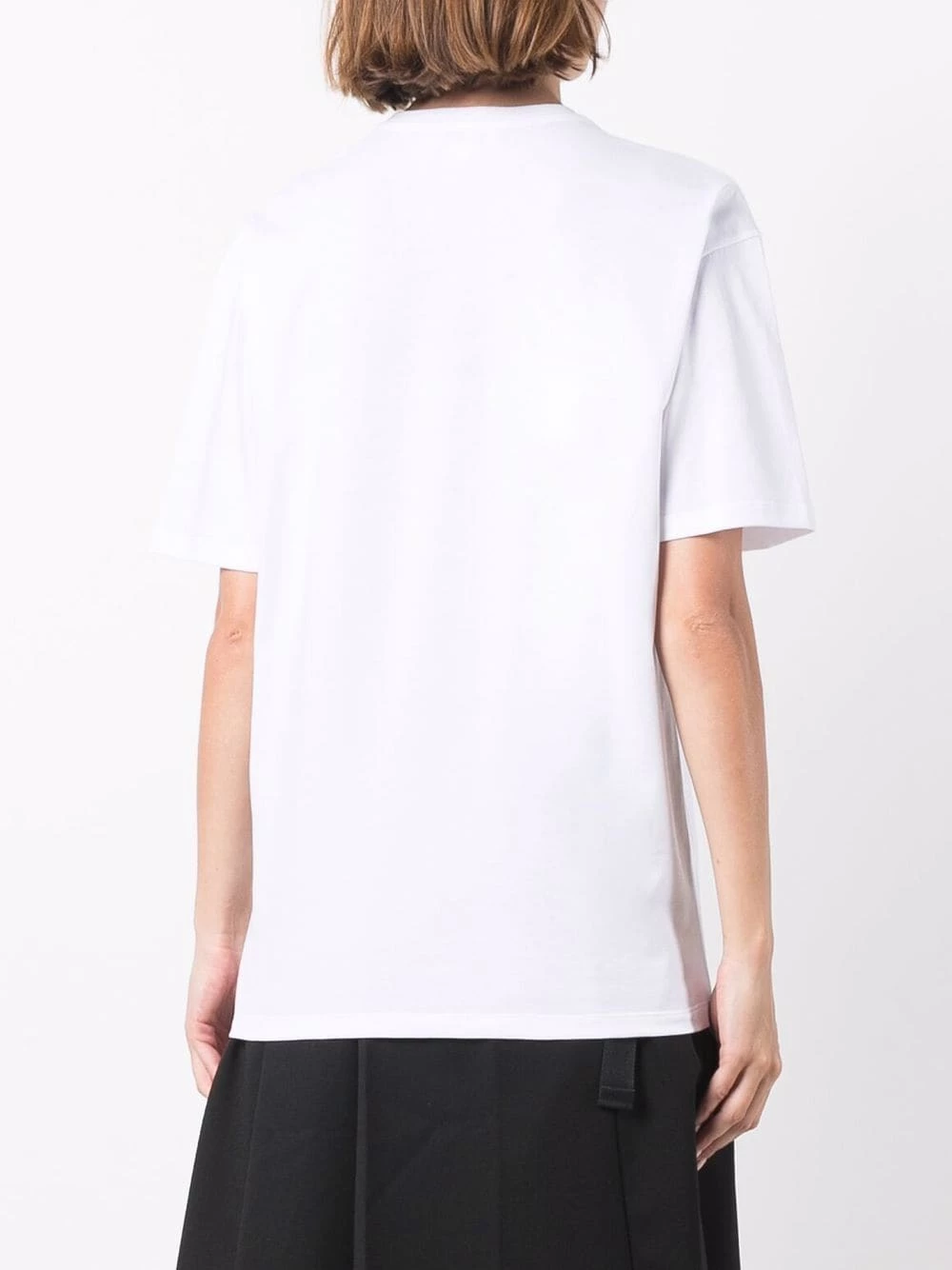 Alexander McQueen Skull floral print short sleeve T shirt 4 Alexander McQueen skull floral-print short-sleeve T-shirt