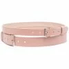 Alexander McQueen plain slim belt