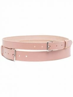 Alexander McQueen plain slim belt