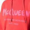 Alexander McQueen graffiti logo-print pouch-pocket hoodie