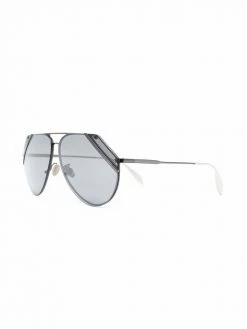 Alexander McQueen aviator-frame sunglasses