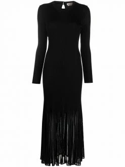 Alexander McQueen pleated knitted dress