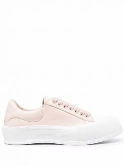 Alexander McQueen eyelet-detail lace-up sneakers