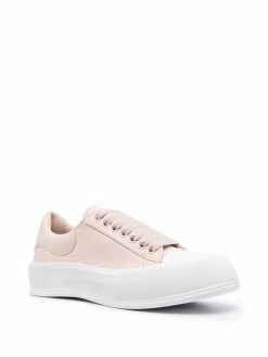 Alexander McQueen eyelet-detail lace-up sneakers