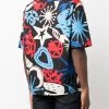 Alexander McQueen graffiti print short-sleeve shirt