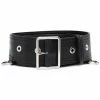 Alexander McQueen eyelet-embellished leather belt