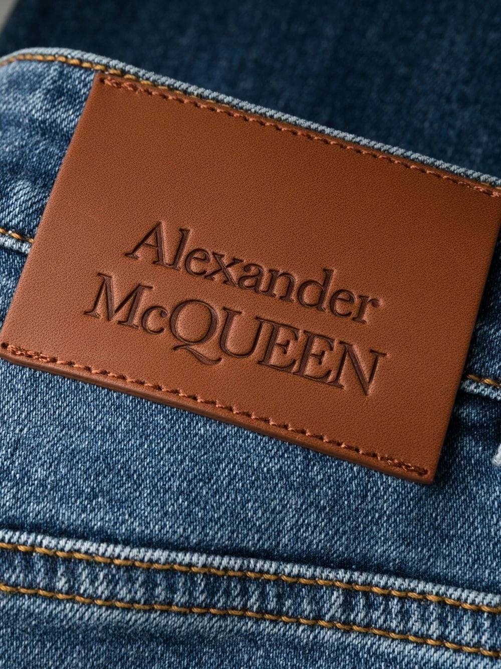 Alexander McQueen Side stripe detail jeans 7 Alexander McQueen side-stripe detail jeans